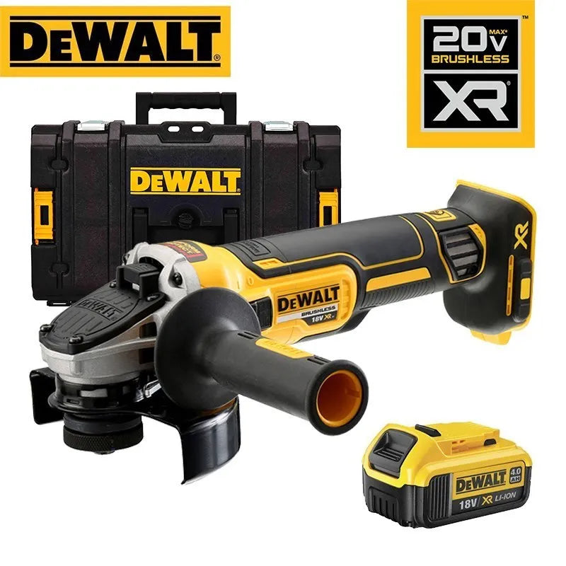 DEWALT DCG405 20V Brushless Magnetic Levitation Angle Grinder Portable Wireless Impact Polisher Cutting Machine DIY Power Tool