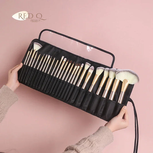 Makeup Bag Professional Makeup Artist Women's Cosmetic Brush Bag Travel Organizer Makeup Brushes Fold Empty Bag Neceser Mujer