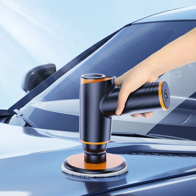 Car Polishing Machine Beauty Waxing Machine Home Small Car Sander Scratch Repair Handheld Wireless Electric Sander