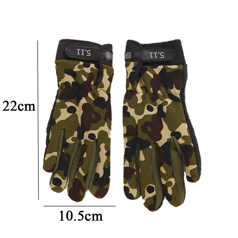 Long Finger Gloves Outdoor Gloves Men's Thin Driving Tactical Fitness Sports Long Finger Gloves