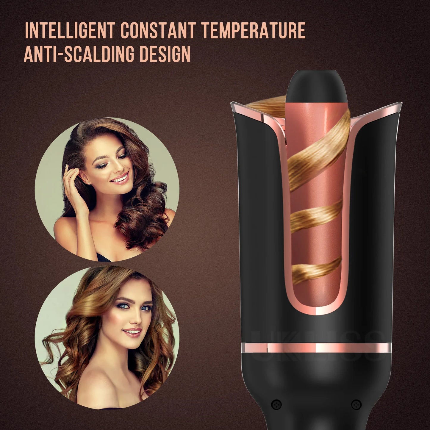 Automatically Hair Curler Automatic Looper Wavy Crimping Curl Tool