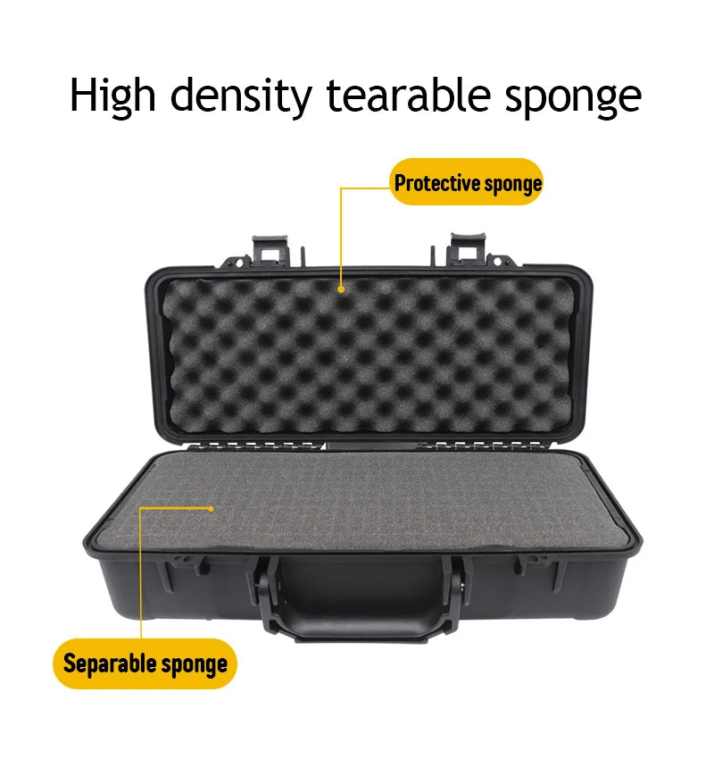 545x210x106mm Tool box Large Waterproof Hard Case Portable Garage Toolbox Safety Equipment Case Plastic tool box for Mechanics