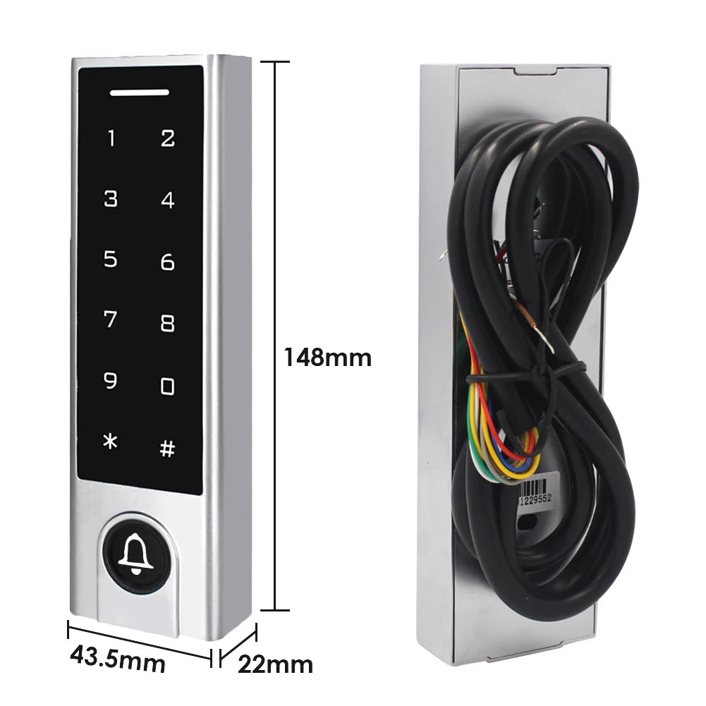 H3 / HF3 Tuya 2.4G Wifi Fingerprint Keypad 125Khz RFID Access Controller Waterproof Remote Control Anywhere Door Access Opener