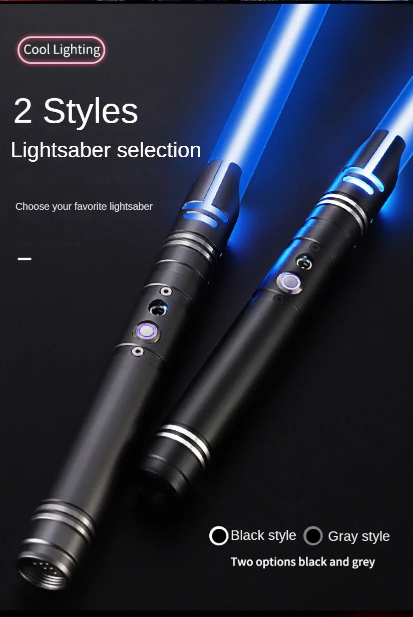 Lightsaber Metal Laser Sword Toys RGB Light Saber 7 Color Change Kids Soundfonts Force FX FOC Blaster Toys Jedi Laser Sword Gift