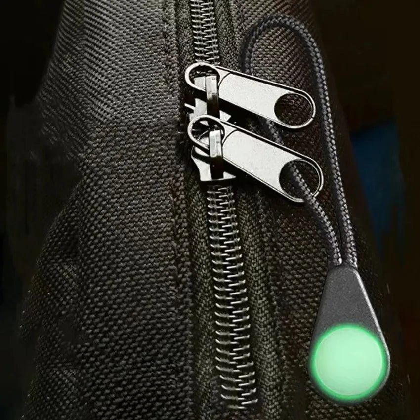 Luminous Outdoor Camping Hiking Zipper Pull Ideal Kit Marker Ultra-Bright Glow Dark Night Coats Jackets Rucksacks Tent Zippers