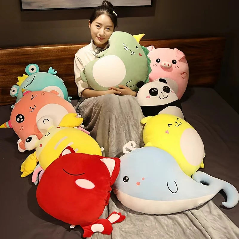 Animal soft pillow plush doll plush toy plush animal soft and comfortable home decoration surprise gift for girls