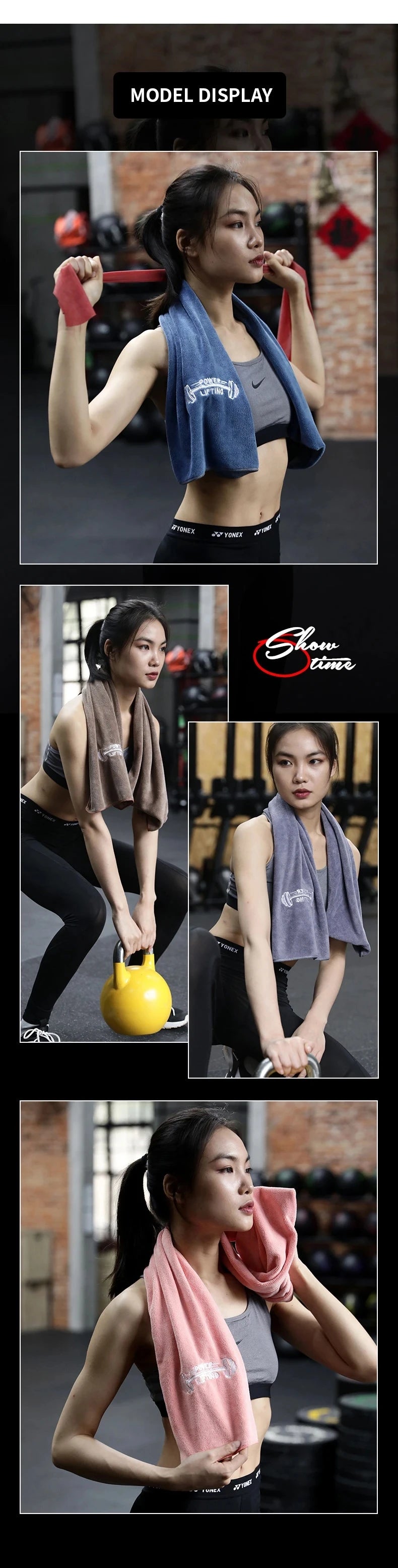 30✖100CM Fitness Quick Drying Towel for Sweat Absorption, Portable and Healthy Exercise Wipe, Fitness Shaping，Fitness equipment