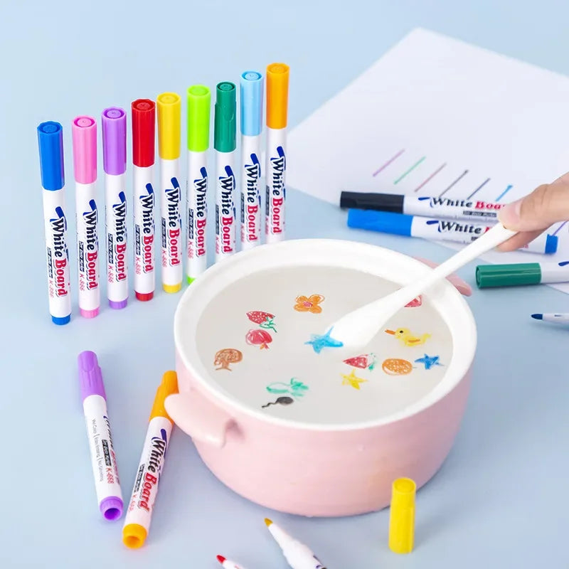 Miraculous Chroma Water Pen Children magic Painting Pen Kids Early Stage ART Education Painting Pen Doodle Pen Study Toys Gift