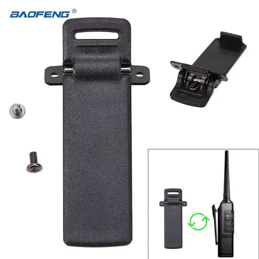 2Pcs Baofeng Walkie UV-5R talkie Belt Clip for UV-5R UV-5RA UV-5RB UV-5RC UV-5RD UV-5RE 5RE Two Way Radio Baofeng Accessories