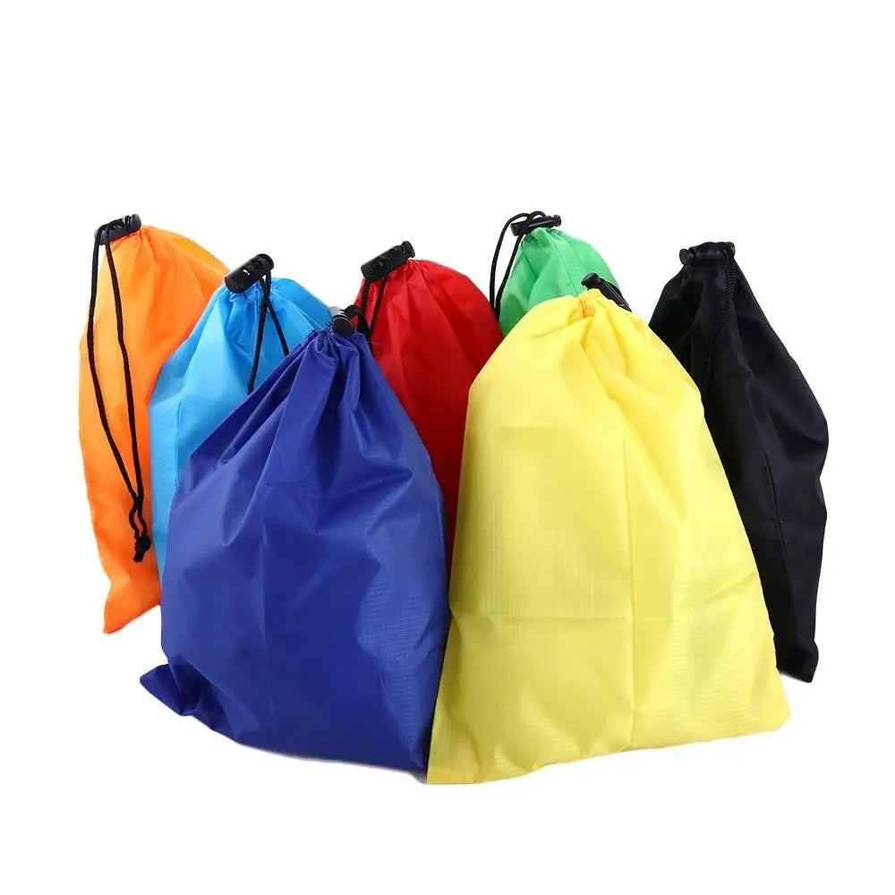 Ultralight Camping Hiking Travel Storage Bags Waterproof Swimming Quick drying Drawstring Pouch Stuff Sack Outdoor Travel Kits