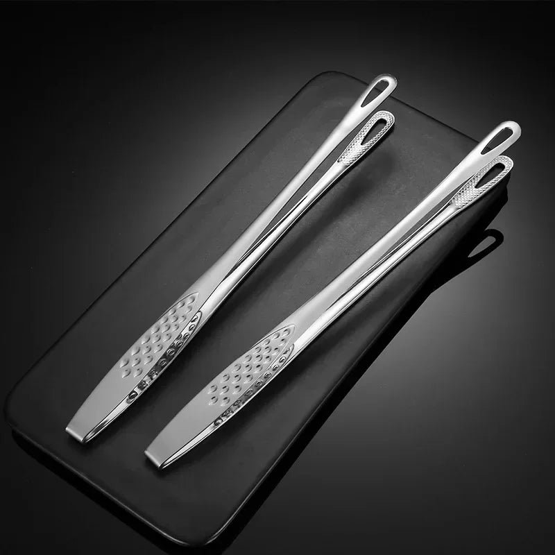 Kitchen Tongs Stainless Steel Barbecue Tongs Clip BBQ Grill Meat Tongs Cooking Tweezers for Food Utensils Kitchen Tools New