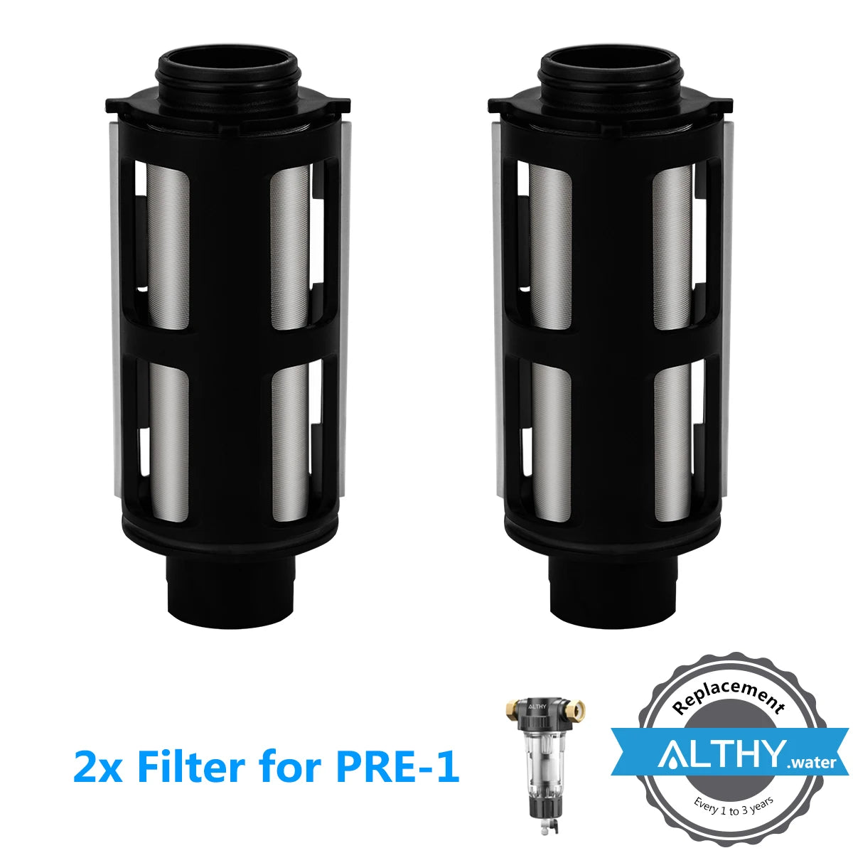 Backwash Water Filter Replacement For ALTHY PRE1 / PRE2 / PRE3 / PRE4 / AUTO2 Central Prefilter System Stainless Steel Mesh