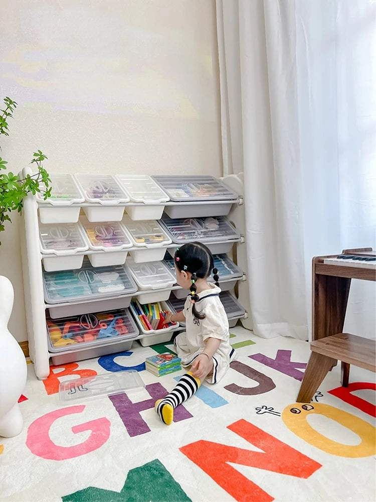 Carpet for Living Room Cartoon Large Area Children's Bedroom Cloakroom Plush Mat Home Decoration IG Coffee Tables Rug ковер 러그