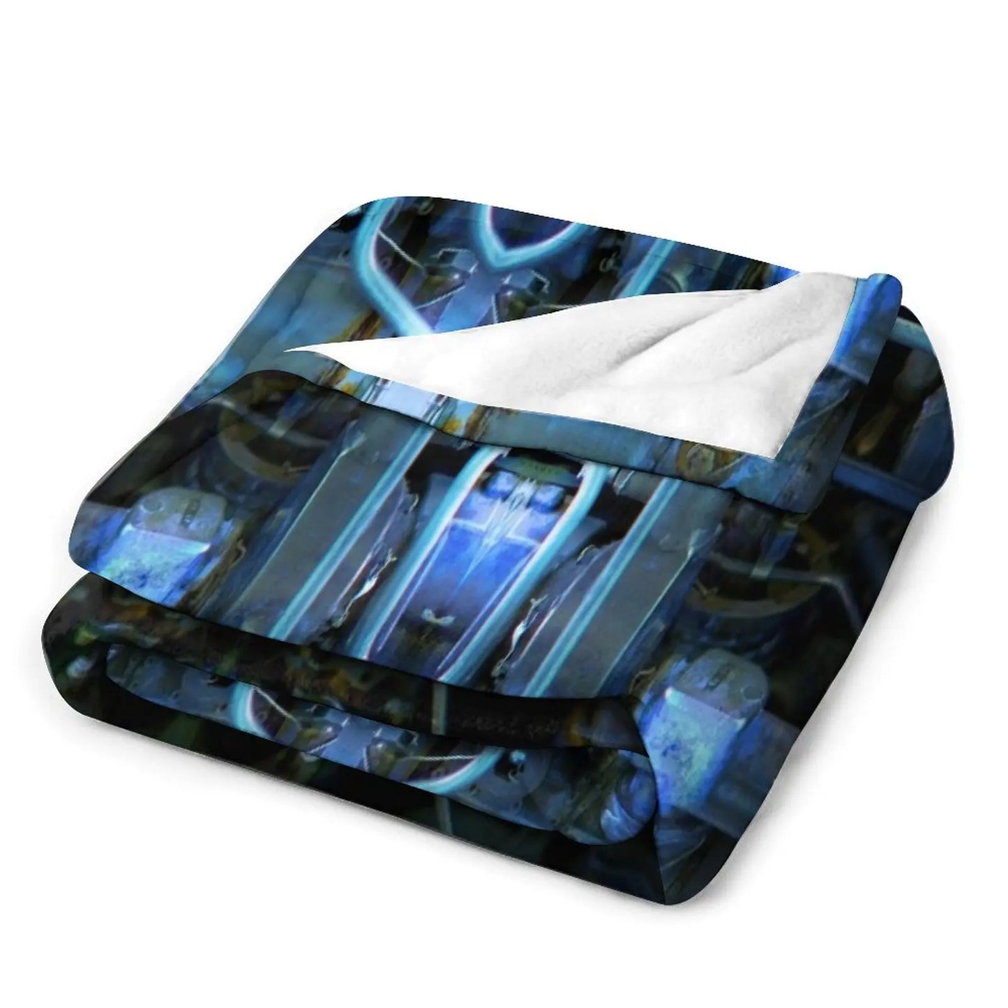 Glow In The Dark (THAT DOES NOT GLOW IN THE DARK) Throw Blanket Furry Furrys Flannel Fabric Blankets