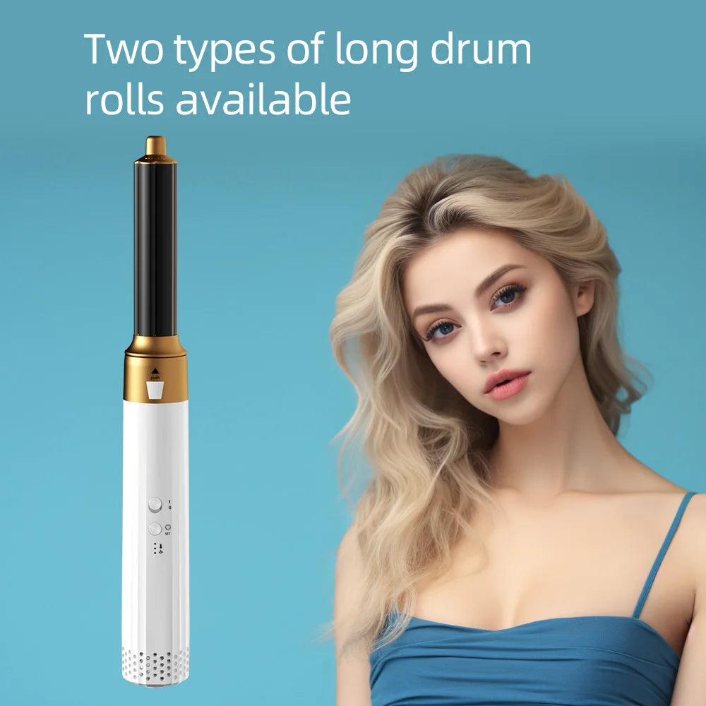 8-in-1 Brushless high-speed hot air comb hair dryer curler straightener 110000 rpm Containing negative ions