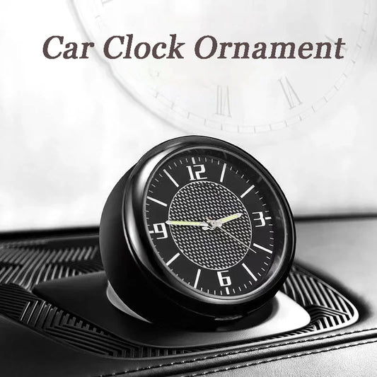 New Car Clock Ornaments Auto Watch Air Vents Outlet Clip Mini Decoration Automotive Dashboard Time Display Clock Car Accessories