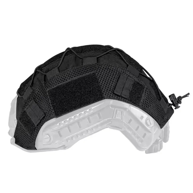 Tactical Helmet Cover for Fast Helmet Multi-Camo Helmet Cover for Airsoft HelmetMilitary Paintball Hunting Shooting Gear - 1000D