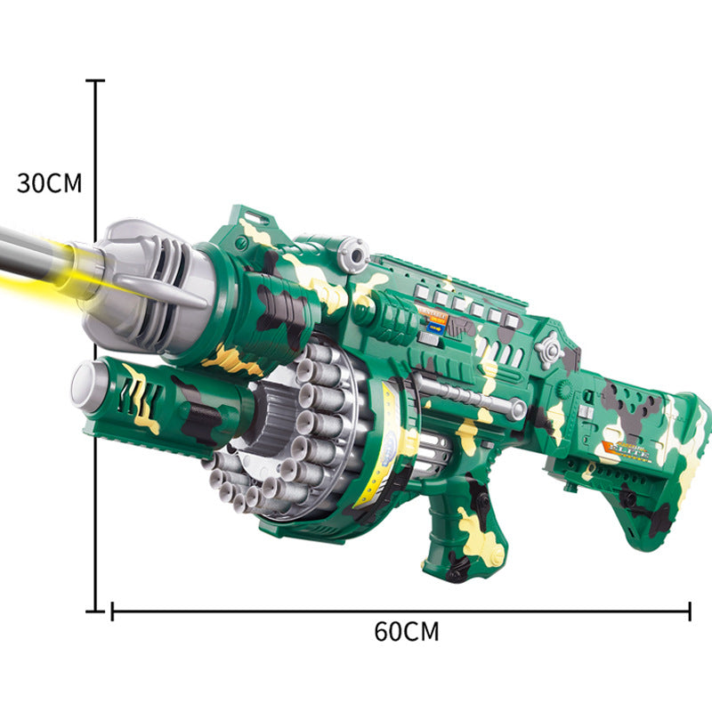 Toys Cool Nerfs Gun Children Electric Continuous Launch Electric Toy Gun Bb Gun Military Firearms Series Soft Bullet Gun Sniper