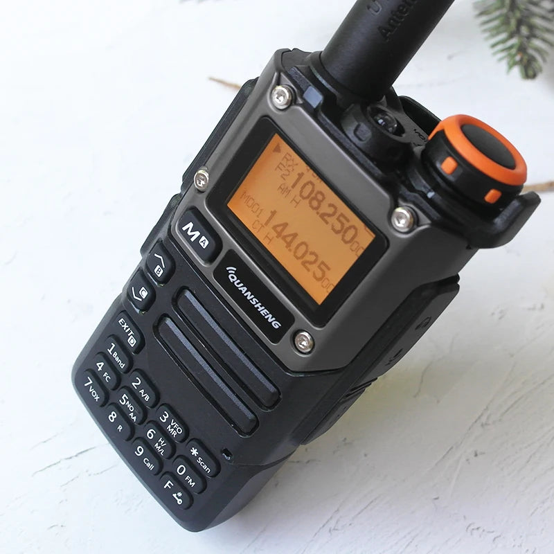 Quansheng Receiver UV K5 (8) Walkie Talkie Portable Am Fm Two Way Radio Commutator Station Amateur Ham Wireless Set Long Range