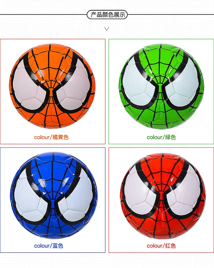 Disney Spider-Man kids Football Ball SpiderMan Student Football Campus Training Game PVC Football Children's Birthday Gift Toys