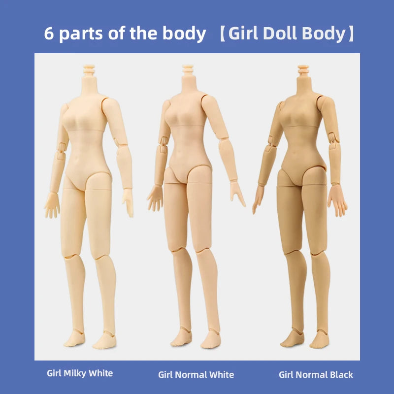 21cm Doll Figure Body Multi-Joints Movable Slim Doll Yoga Body White Brown Coffee Beige Skin Doll Figures Multi Color Doll Toys