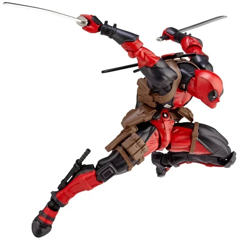 Disney Marvel 15cm X-MAN DeadPool Super Hero Articulate Joints Moveable Action Figure Model Toys