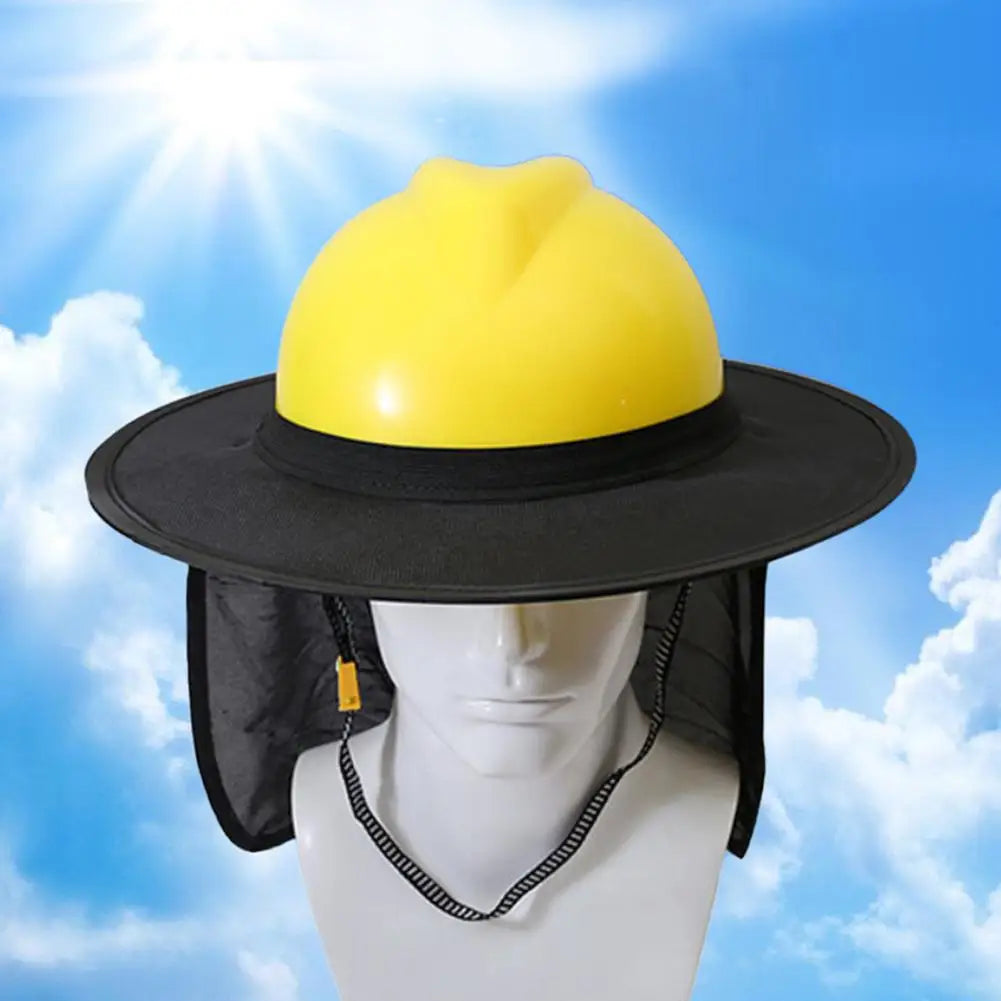 Construction Safety Hard Hat Neck Helmet Hat Cover Sun Shade Stripe Kit Sun Protection Accessories For Garden Worker