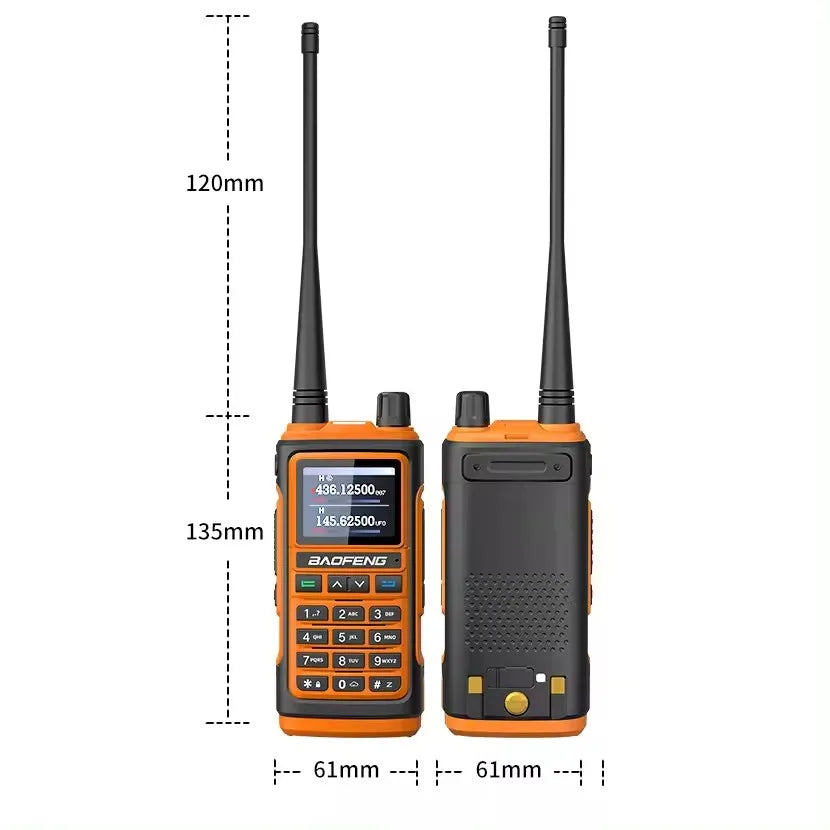 BaoFeng UV-17M Walkie Talkies Six Bands Wireless Copy Frequency Poweful Two Way Radio Long Range Ham Radio UHF VHF For HunTing