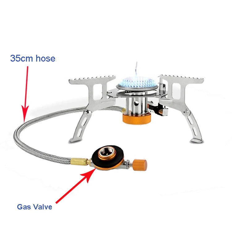 Outdoor Camping Stove Replacement Extend Tube Adapter Extended Gas Hose Extension Accessories