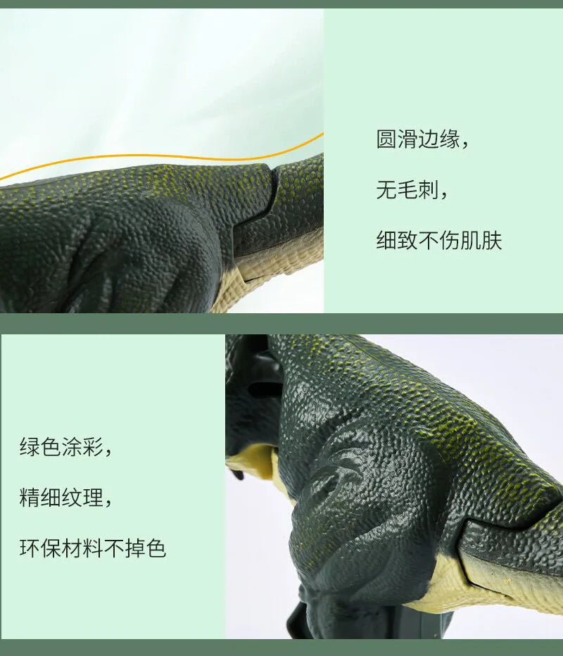 Children Dinosaurio Zazaza Plush Toy Creative Hand-operated Telescopic Spring Swing Dinosaur Fidget Toys Christmas Gifts for Kid