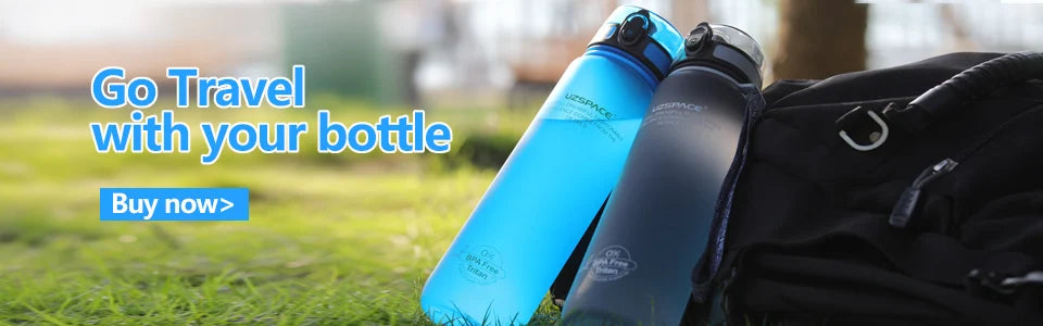 1.5/2L Sport Water Bottle Large capacity Portable leakproof Shaker Outdoor Fitness Bottle EcoFriendly Plastic Drinkware BPA Free