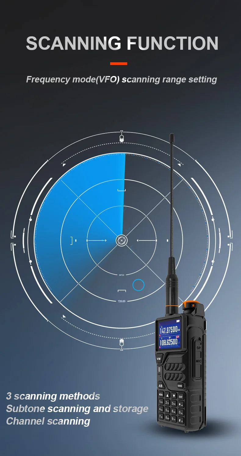 Baofeng UV K5 Plus Walkie Talkie Portable Am Fm TwoWay Radio Comumicador Station Amateur Ham Wireless Long Range Receiver Radios