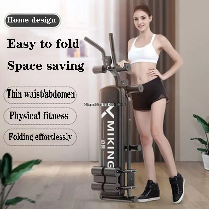 Sit-ups, fitness equipment, household multifunctional integrated abdomen machine, waist and abdomen, thin abdomen, abdominal cur