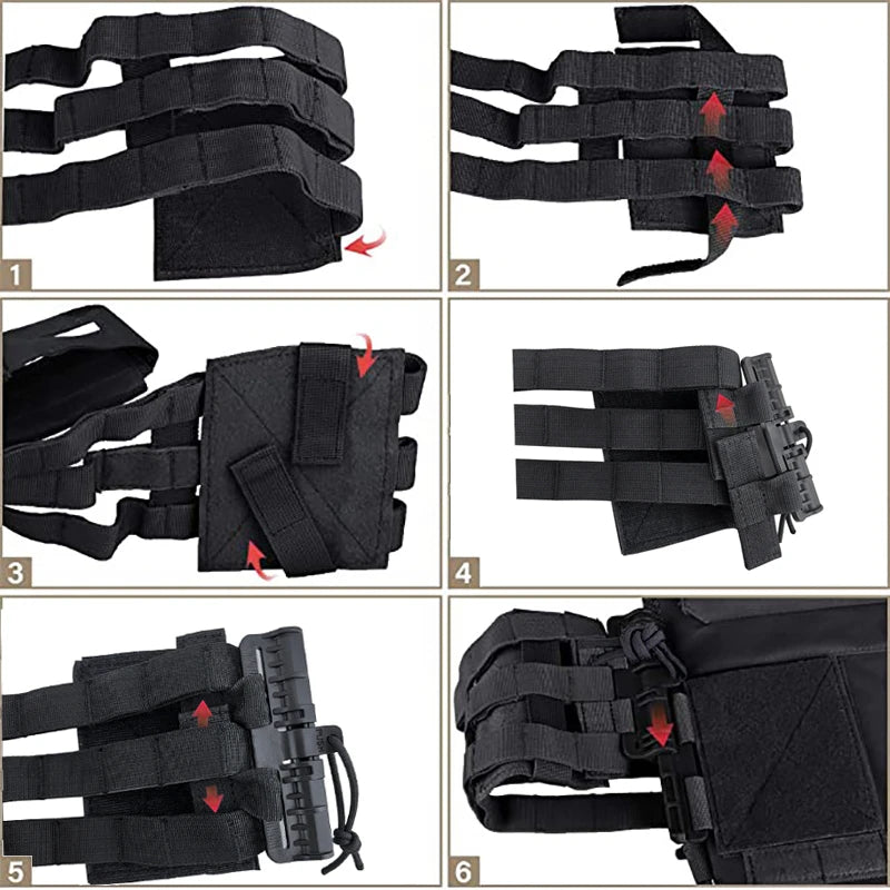 Quick Release Buckle Military Tactical Vest Accessories Molle Detachable Buckle Set JPC 6094 NPC