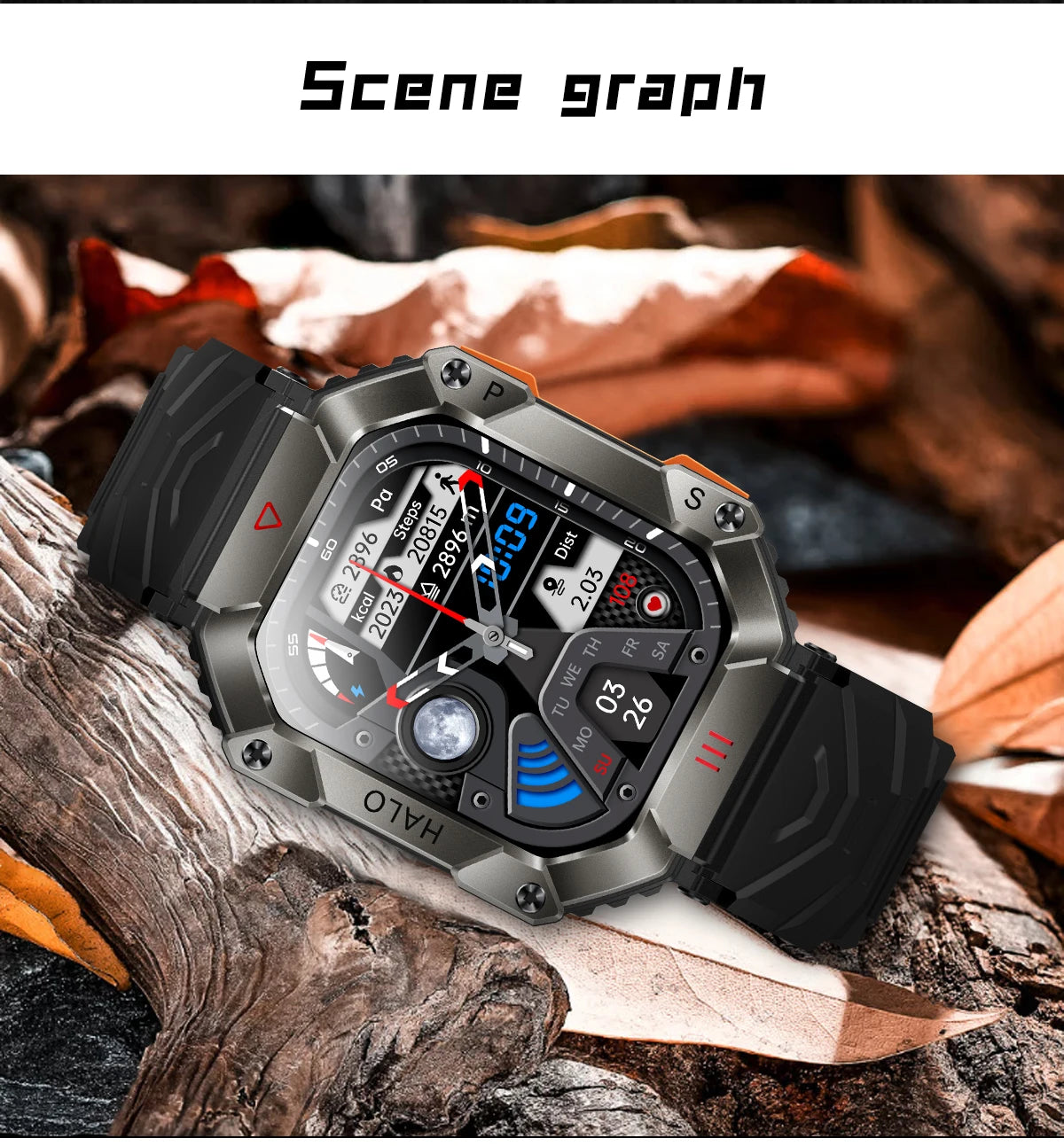 Men Smart Watch Fitness Watches Ip68 Waterproof Military Healthy Monitor AI Voice Bluetooth Call Smartwatch For Android IOS 2023