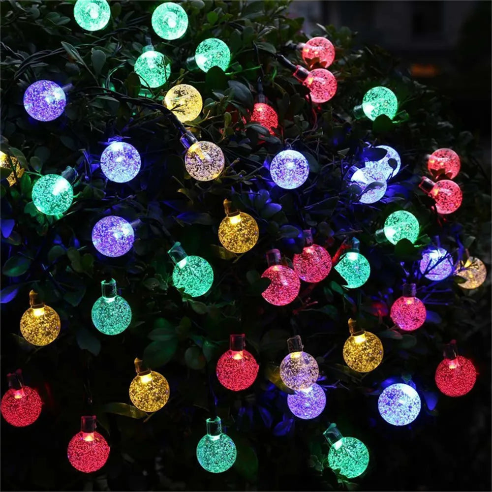 200LED String Solar Lights Outdoor Fairy Camping Lights 22M IP65 Waterproof Garland Christmas Decoration Wedding Lamp Garden