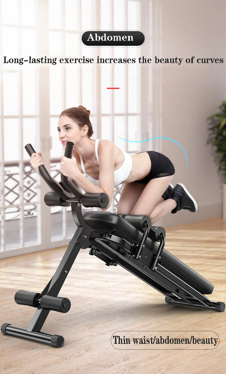 Sit-ups, fitness equipment, household multifunctional integrated abdomen machine, waist and abdomen, thin abdomen, abdominal cur