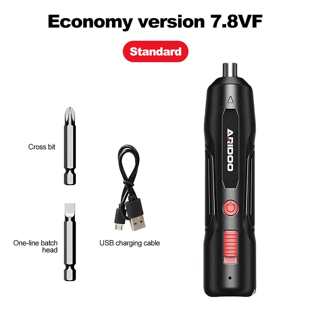 4 in 1 4.2V Electric Screwdriver Cordless Screwdriver Set Manual Electric Wireless Power Screw Driver Precision Repair Tools