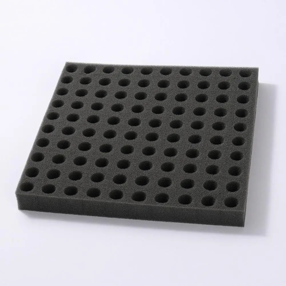 100pcs Slot Foam Hole Sponge Hydroponic Seedling Cultivation Vegetable Hollow Cross Soilless Sponge Block Garden Accessories