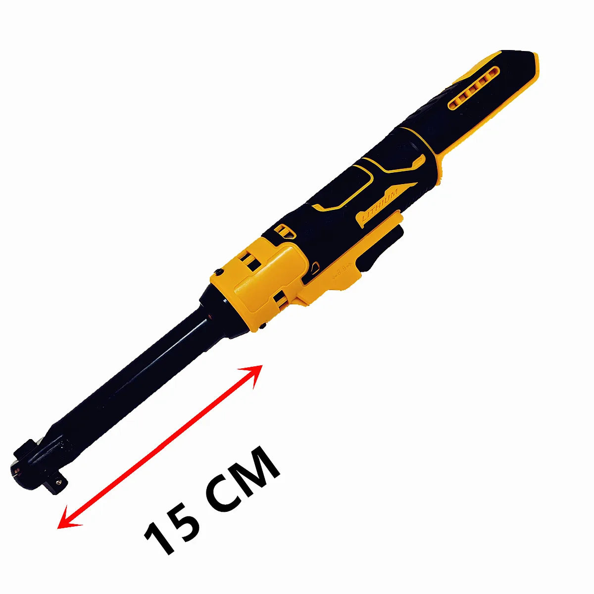 Upgraded Extended Electric Ratchet Wrench 3/8" Removal Screw Nut 220N.m Cordless Driver Power Tools For Dewalt 20V Battery