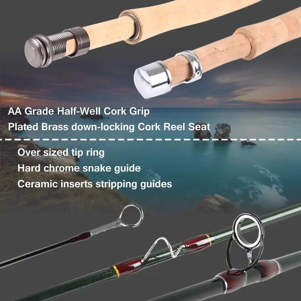 Maximumcatch Small Stream Creek 6ft/6.5ft/7ft/7.5ft 1/2/3wt Fly Fishing Rod IM10 30T Carbon With Tube Super Light Fly Rod