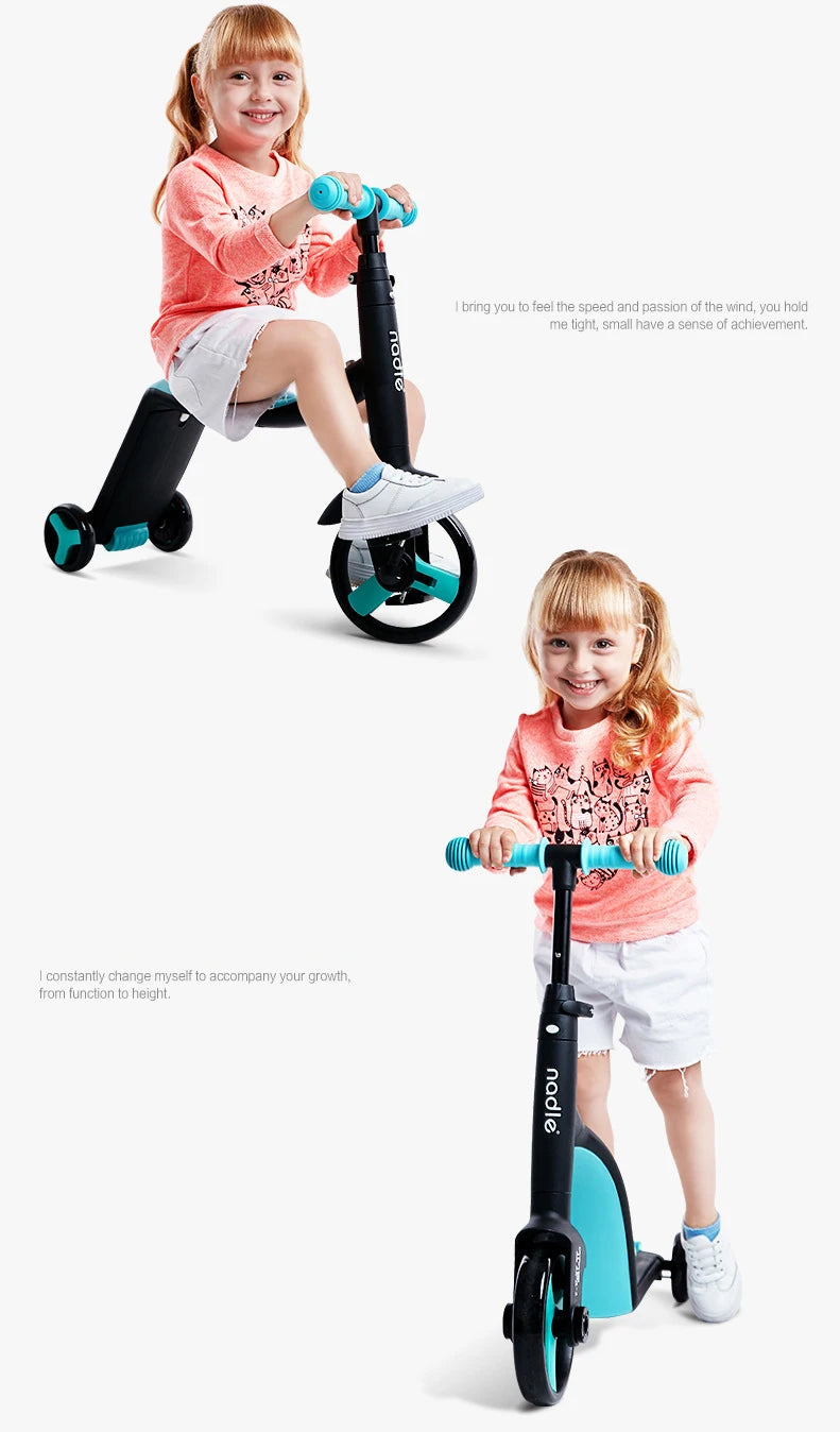 Nadle children scooter/children bicycle/segway,Fashionable 3 in 1 scooter,High quality Child Scooter,children's toy girl and boy