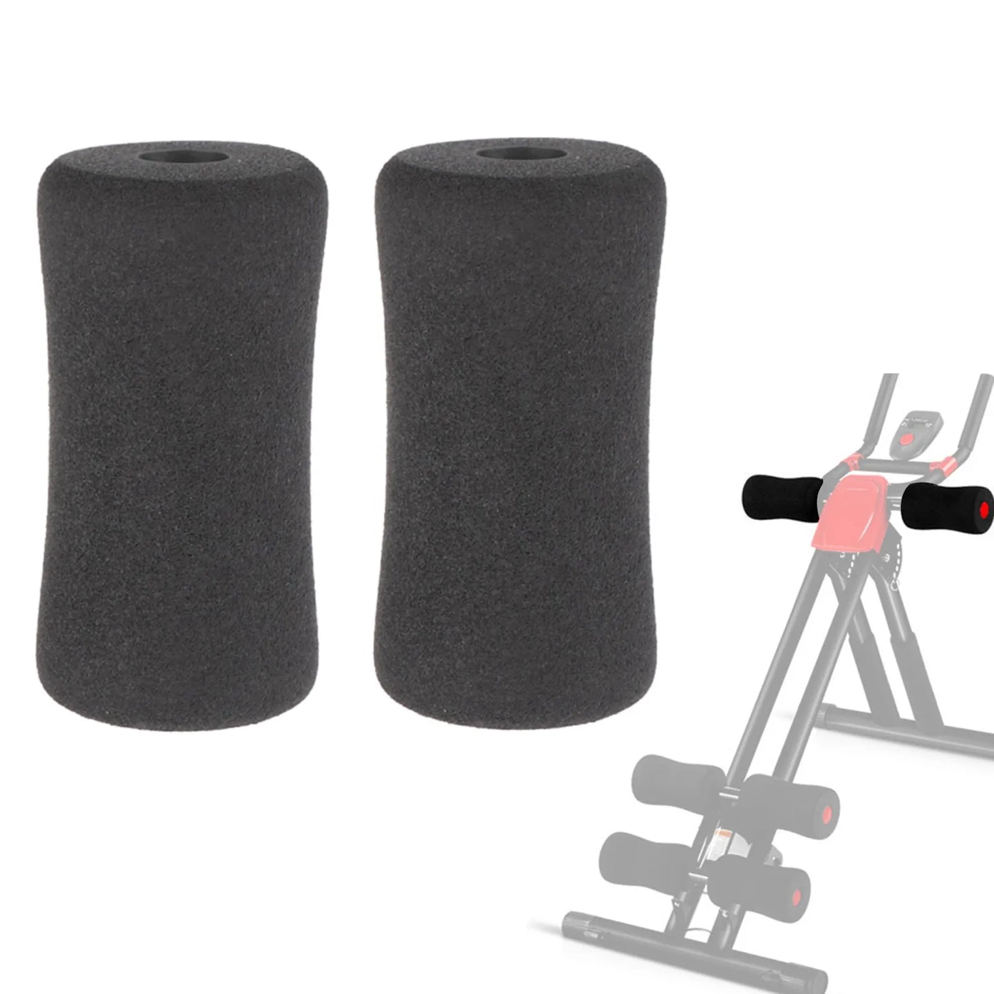 Foot Foam Pads Rollers Replacement Parts Portable Fitness Equipment For Leg Extension For Machine Tube Legs Weight Bench