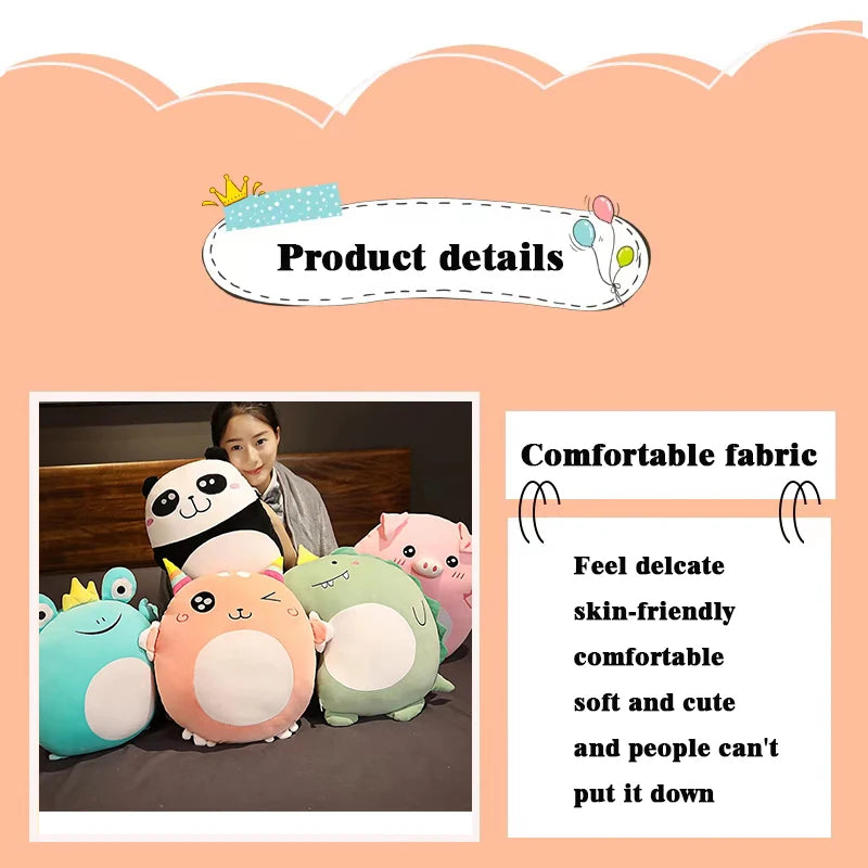 Animal soft pillow plush doll plush toy plush animal soft and comfortable home decoration surprise gift for girls