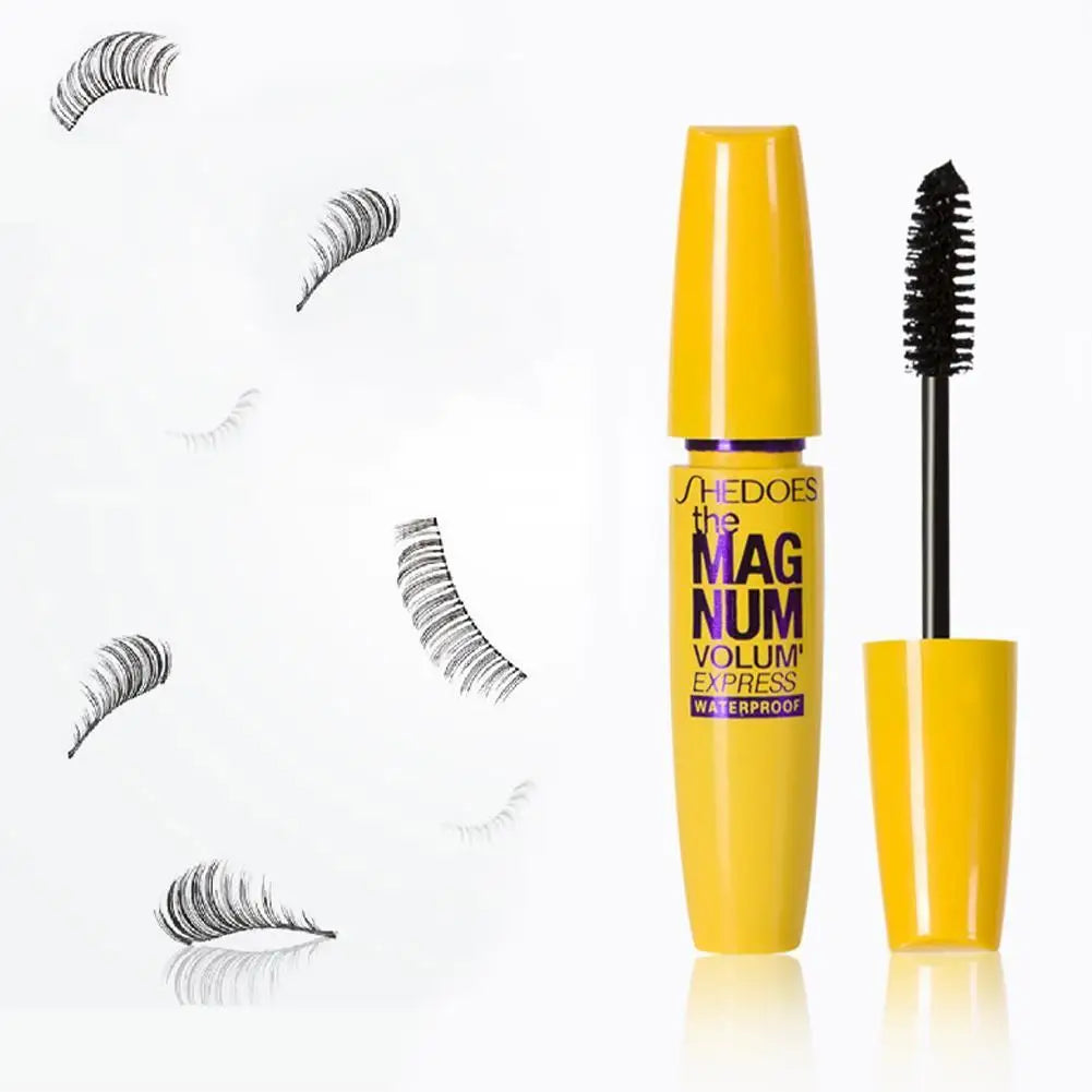 1pcs New Brand Eyelash Mascara Makeup Kit Long Lasting Natural Waterproof Black Professional Eye Mascara Cosmetic Make Up