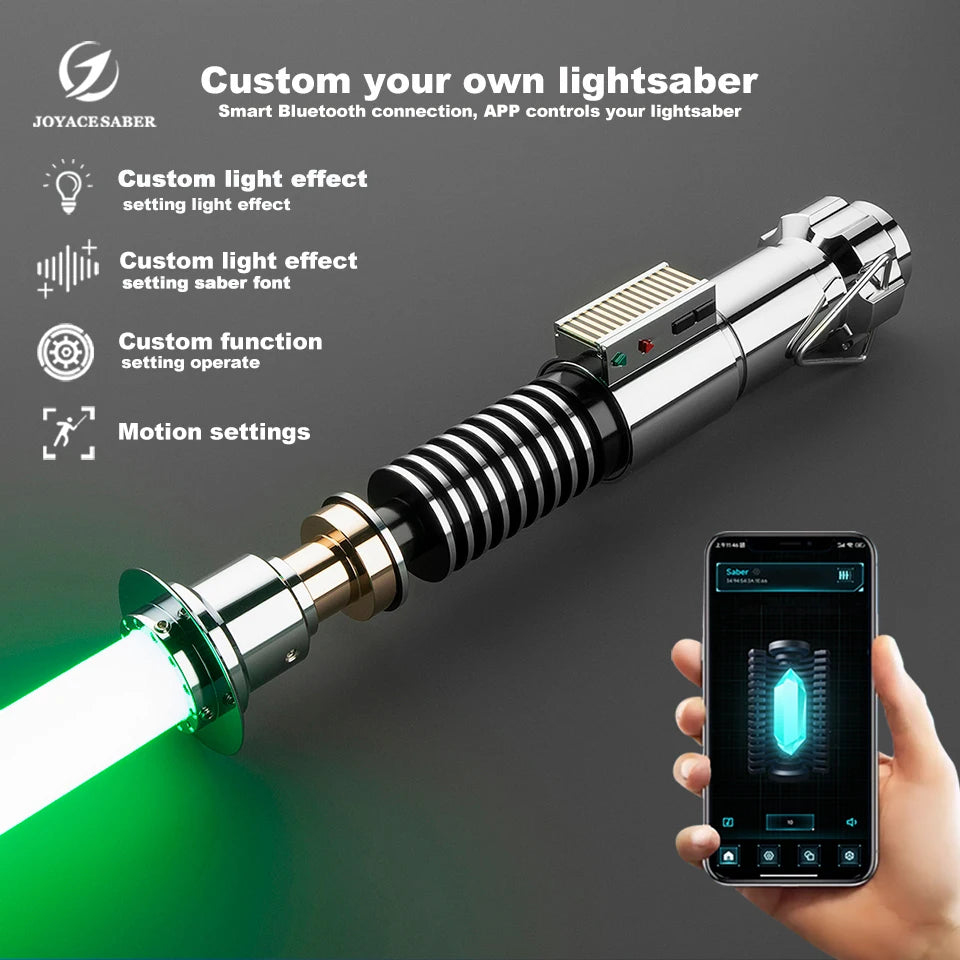 Pixel Lightsaber Luke Skywalker Xenopixel Light Saber Jedi Neopixel Metal Handle Laser Sword Cosplay Heavy Dueling Luminous Toys