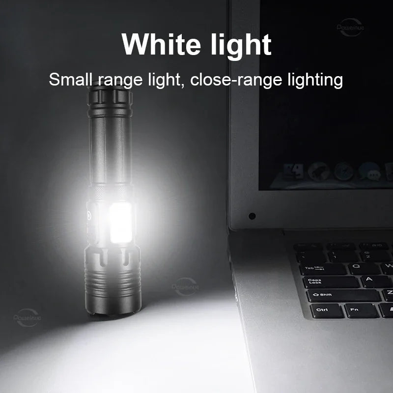 Super XHP130 Powerful Led Flashlights Work 12H High Power Torch Light Rechargeable Tactical Flashlight 18650 Usb Camping Lamp