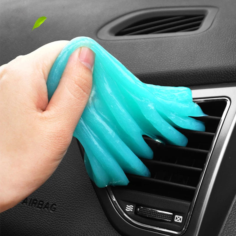 Car Cleaning Gel Magic Mud Car Interior Vent Dust Removal Glue Computer Keyboard Dirt Cleaning Artifact Auto Cleaner Accessories