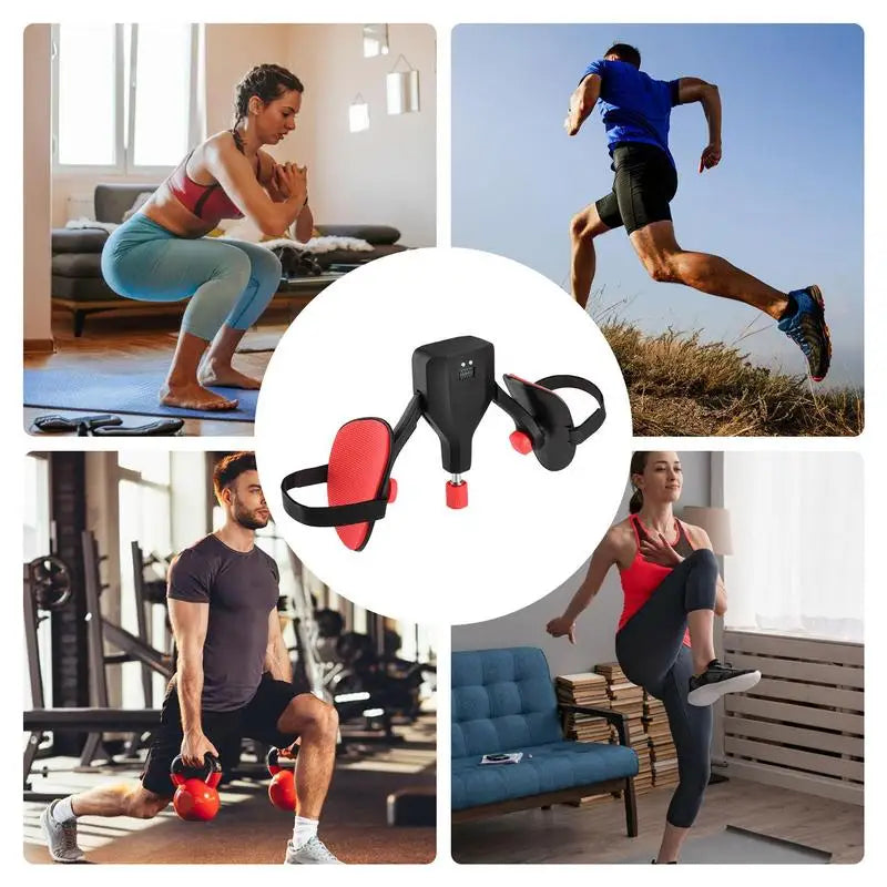 Inner Thigh Workout 360 Adjustable Thigh Muscle Exerciser Multifunctional Hip Trainer Supplies Workout Fitness Gym Equipment