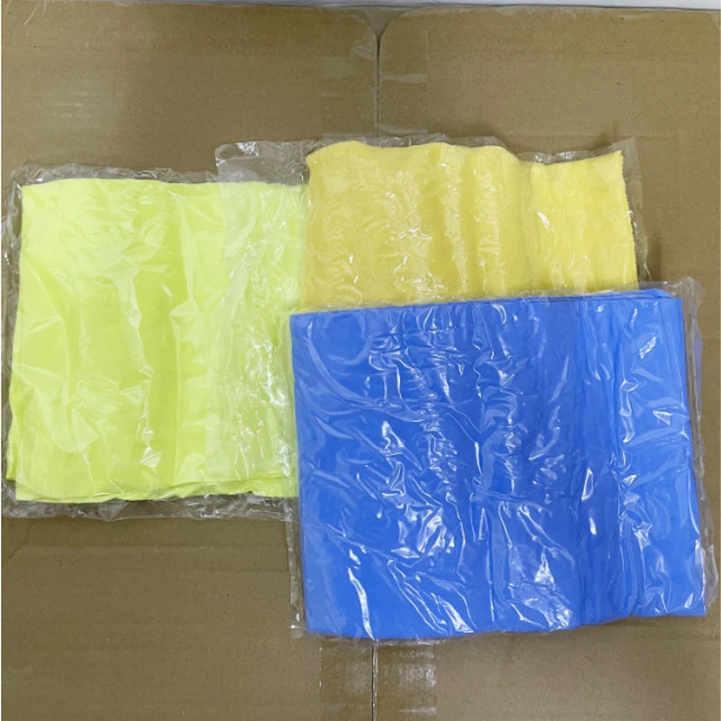 43*32cm PVA Chamois Car Wash Towel Absorb Water Cleaner Accessories Car care Home Cleaning Hair Drying Cloth Towels Cap